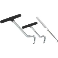 Asta Haken set - O ringen verwijder set - 3 delig - Afdichtring verwijderaar - Keerring trekker - ASTA