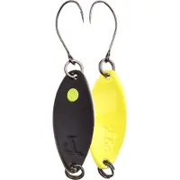 Spro Trout Master Incy Spin Spoon | 2.5g Black/ Yellow Black/ Yellow