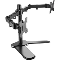 Zazitec ZT-MT022 Monitorstandaard voor 2 monitoren - Vrijstaand - 13 tot 27 inch - VESA - 20KG