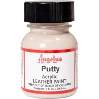 Angelus Leather Acrylic Paint - textielverf voor leren stoffen - acrylbasis - Putty - 29,5ml