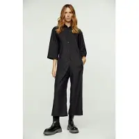 Conquista Donkergrijze denim jumpsuit
