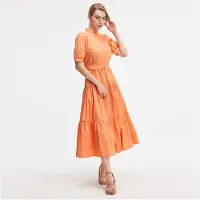 Smart & Joy Katoenen shirtjurk met toegevoegde riem
