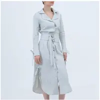 Smart & Joy Lange kleermakershirtjurk