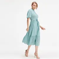 Smart & Joy Thee -jurk met gelaagde ruches