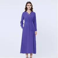 S&J Weekends V-Neckline Long Blouse-dress