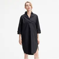 S&J Weekends Minimalistisch katoenen shirtjurk
