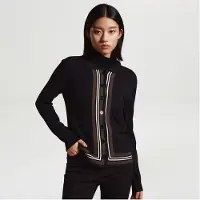 S&J Weekends Vest met contrasterende randen