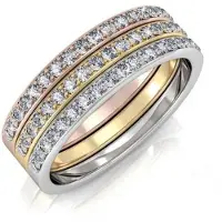 MYC Paris Trinitycolore Ring - Oostenrijks Kristal