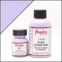 Angelus leerverf Lila 118ml/4oz - Voor glad lederen oppervlakken van o.a. schoenen, tassen en jassen