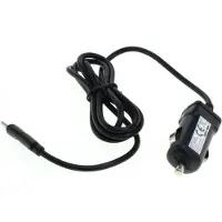 OTB USB-C autolader met vaste kabel - 2,4A / zwart - 1,1 meter