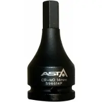 ASTA/SATRA Kracht inbusdop - 14mm - 3/4 duims aansluiting - Inbusdoppen - ASTA