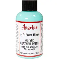Angelus Leather Acrylic Paint - textielverf voor leren stoffen - acrylbasis - Gift Box Blue - 118ml