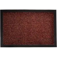 Hanse Home Modern effen deurmat Faro - terracotta 90x120 cm