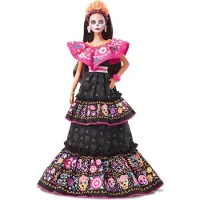 Barbie Handtekening Dia de Muertos