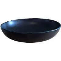 Linea Uno - Grevo 52 - Mat zwart - Waskom - - Keramiek - Ovaal - 251084