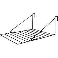 BRASQ Droogrek Hangend Zwart - 5 meter - Wasdroger voor Deur en Balkon - Wasrek inklapbaar - Wanddroogrek - ophangbaar droogrek- 53x71x27 cm