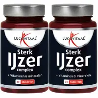 Lucovitaal 2x Sterk Ijzer Complex 30 Tabletten