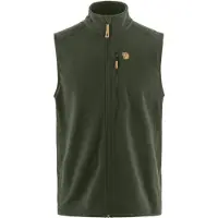 Fjällräven - Övik Lite Fleece Vest - Fleecebodywarmer S, olijfgroen