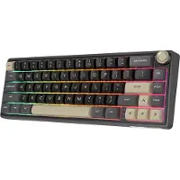 Royal Kludge RKR65 - RGB Mechanisch Gaming Toetsenbord - Foam Touch - Hot Swappable Switch - Phantom - Brown Switches - Inclusief Stofkap