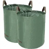 TerCasa tuinafvalzak - groen - PP - 272 liter - 67x76 cm - 2 stuks - JU-998002
