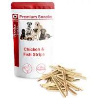 Brekz Premium Chicken with Fish Strips 200 gram 6 x 200 g