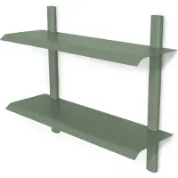 Spinder Design Spinder x OnMateria - HOLA 3 Wandplank - Dusty Green