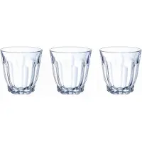 Arcoroc - tumbler drinkglazen - 6x stuks - transparant - 350 ml - hardglas - waterglazen - voor dagelijks gebruik