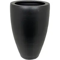 HS Potterie Vaas Athene zwart - Ø33 h60 cm