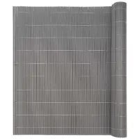 Ibergarden Schutting Grijs PVC 300 x 100 x 1 cm