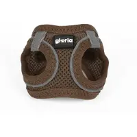 Big Buy Cooking Hondentuig Gloria, bruin, maat L, voor honden met een borstomvang van 45-47 cm en een ruglengte van 32,8-35,4 cm