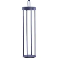 Light & Living Light&living - Oplaadbare Tafellamp - Voor binnen en buiten - LED-Ø13x50 cm - ISALO kobalt blauw