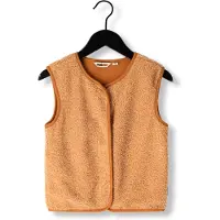 Moodstreet Meisjes Blazers Gilet Vajen - Bruin - Maat 134/152