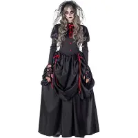 Boland - Kostuum Black widow (XL) - Volwassenen - Spook - Halloween - Horror - Geest - Spook - Zwarte weduwe