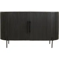 Light & Living Dressoir Dumosi - Mangohout - 140cm - Zwart