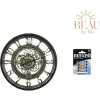 Konges Sløjd BEAU by Bo Wandklok Industrieel diameter 50 cm + 4xAA Alkaline batterijen