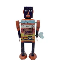 Fnac Kinderdecoratie Opwindblik Robot TapeBot