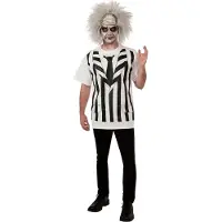 Vegaoo Kit verkleedkostuum Beetlejuice voor volwassenen - Verkleedkleding - Large