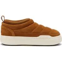 Moon boot - Pantoffels - Park Soft Suede Cognac voor Unisex - Maat 44 - Bruin
