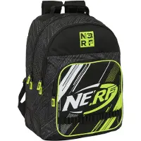Safta Double Nerf Get Ready 20l 32x15x42 Cm 612440773 Backpack Zwart Kinderen
