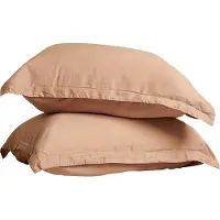 Coco & Cici TENCEL - Twill Kussensloop Peach 1 kussensloop 60x70