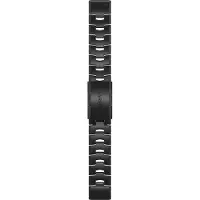 Garmin Quick Release Titanium Horlogebandje - 22mm Polsbandje - Wearablebandje - Carbon Grey DLC