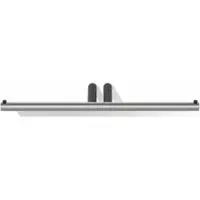 DECOR WALTHER WC Rolhouder Mikado TEC TPH2 Dubbel Mat RVS Mat Zwart