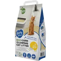 Duvo+ Eco Maïs Klontvormende Kattenbakvulling