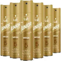 Taft 6x Junior Hairspray Mega Strong 250 Ml