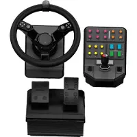 Logitech Saitek - Farming Simulator Controller - Heavy Equipment bundel - Geschikt voor PC & Mac - Zwart