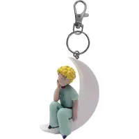Plastoy - The Little Prince Sitting On The Moon Keyring