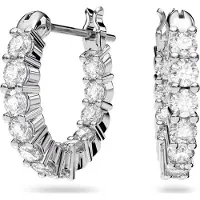 Swarovski 5633866 oorbellen rhodium witgoud plated met kristallen