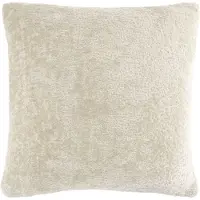 Tiseco - Kussen (gevuld) JULIE - Afneembare hoes - 45x45 cm, ivoor