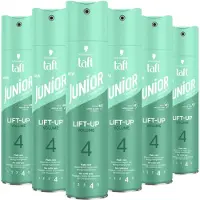 Schwarzkopf 6x Junior Hairspray Ultra Lift-up Volume 250 Ml