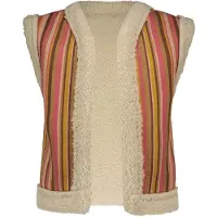 B.NOSY Meisjes gilet gwen gen streep aop